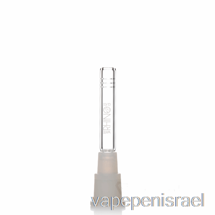 חד פעמי Vape ישראל קרנף לבן היברידי למטה גזע 4 אינץ'